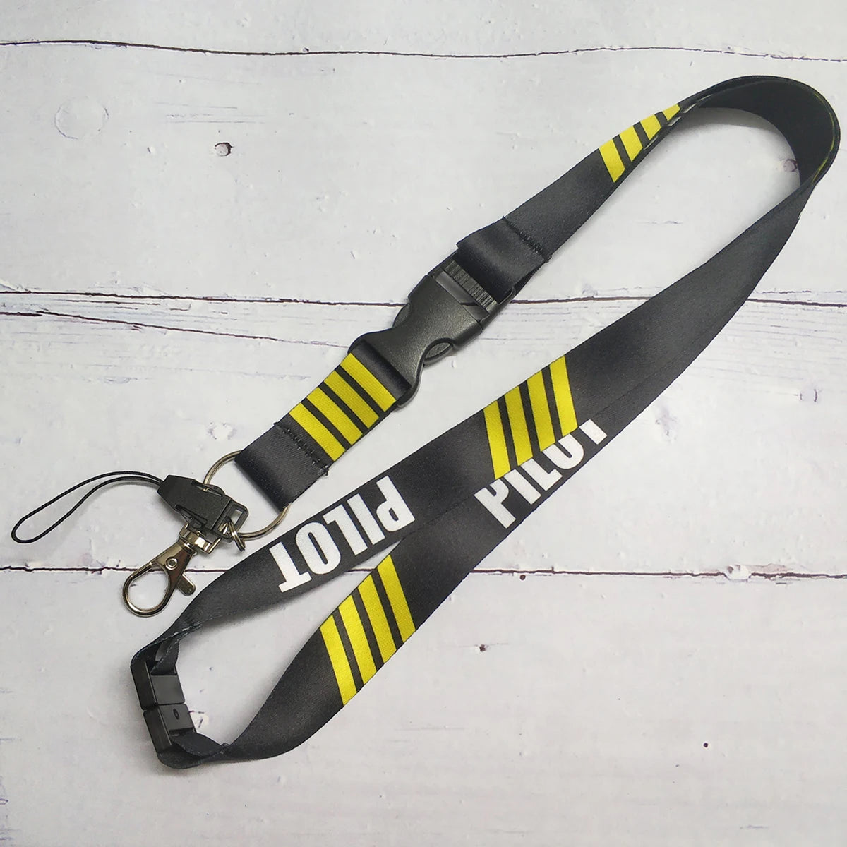 Aviation Lanyard Neck Strap for Phone Keys and ID Card Airbus Boeing Cessna Design