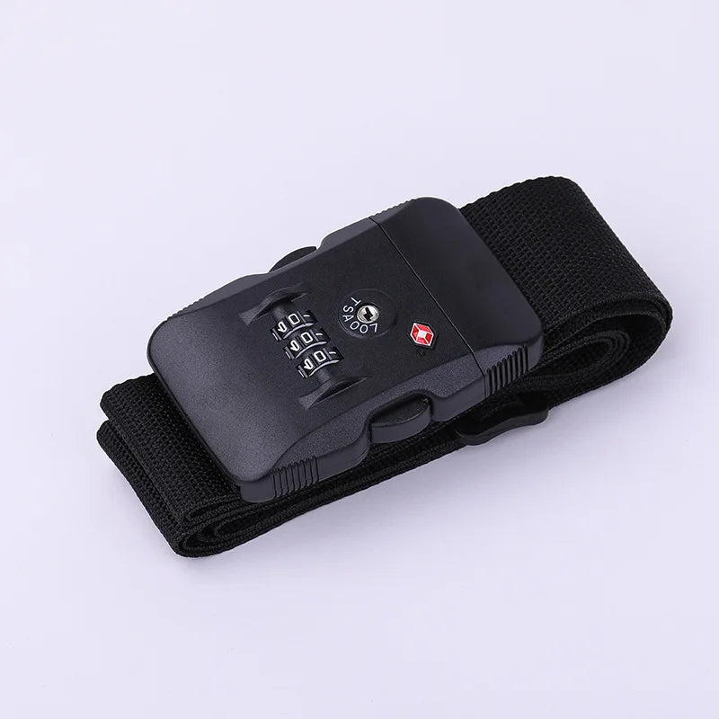TSA Password Customs Lock Luggage Cross Belt 2M Adjustable Strap