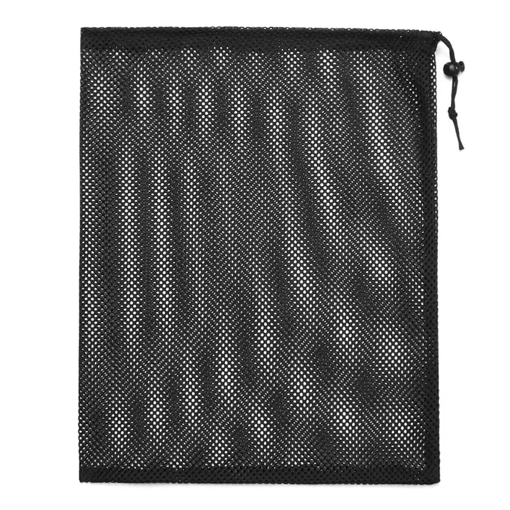 Breathable Nylon Mesh Drawstring Storage Pouch for Travel Laundry and Multi Purpose Organisation