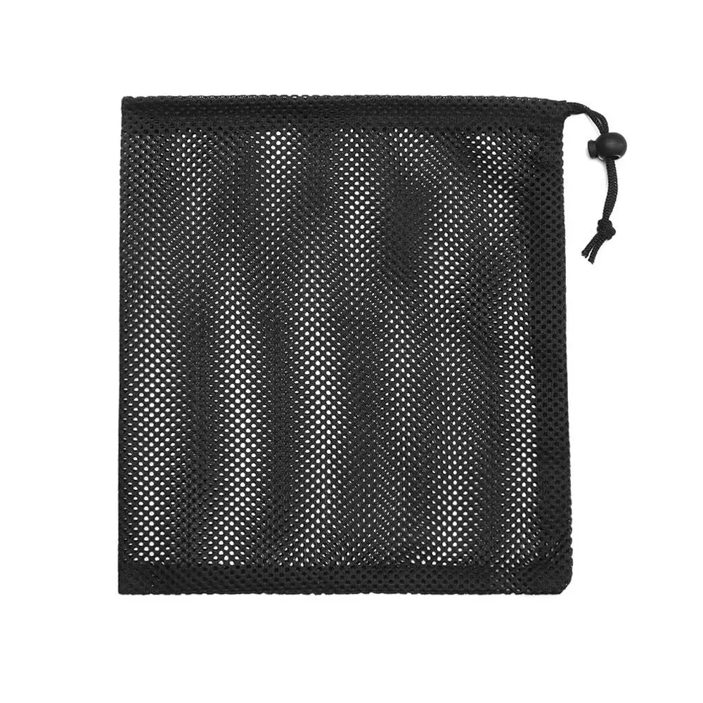 Breathable Nylon Mesh Drawstring Storage Pouch for Travel Laundry and Multi Purpose Organisation