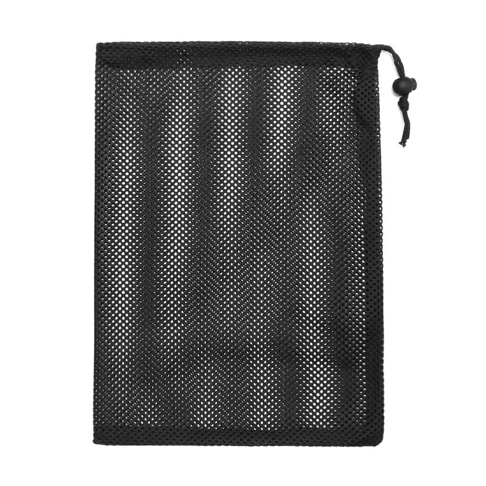 Breathable Nylon Mesh Drawstring Storage Pouch for Travel Laundry and Multi Purpose Organisation