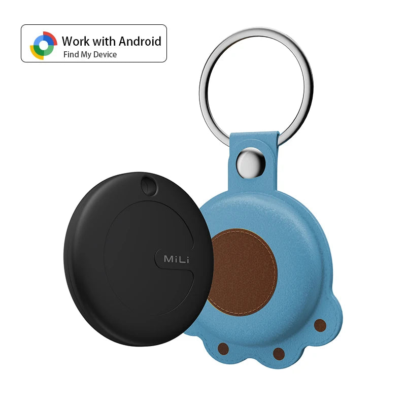 MiLi Bluetooth GPS Tracker, Lost Key Finder for Android Devices, Works With Android Find My device
