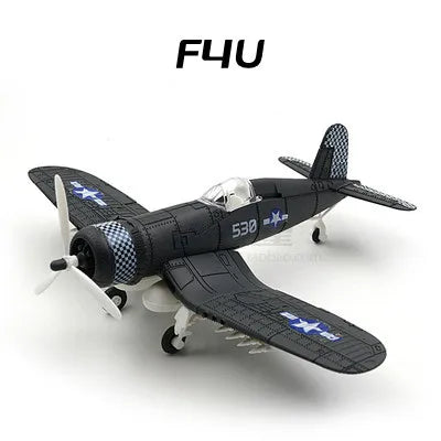 GSF 1/48 WW II Fighter Aircraft 4D Assembly Puzzle Military Model Kit