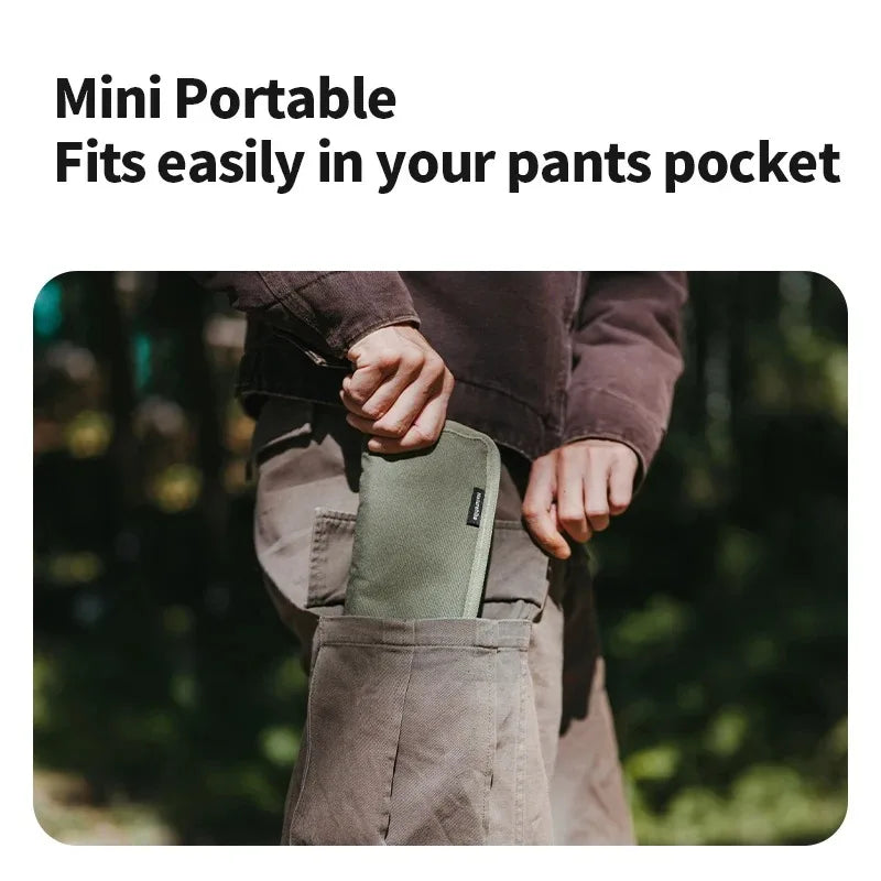 NATUREHIKE 2024 Ultralight Portable Camping Chair Aluminium Foldable Travel Seat 180kg Load