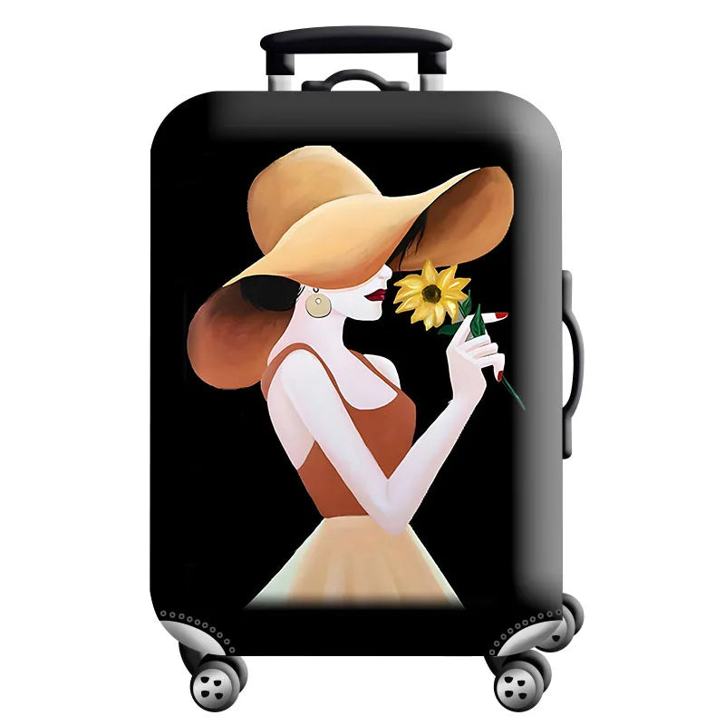 Stretch Luggage Cover Suitcase Protector 18 to 32 Inch Travel Dust and Scratch Protection