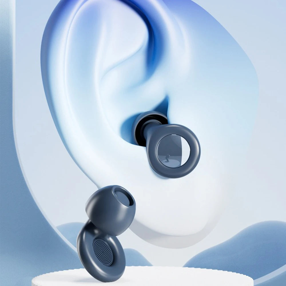 Silicone Earplugs for Sleep Noise Reduction and Soundproof Comfort for Travel Flights and Rest
