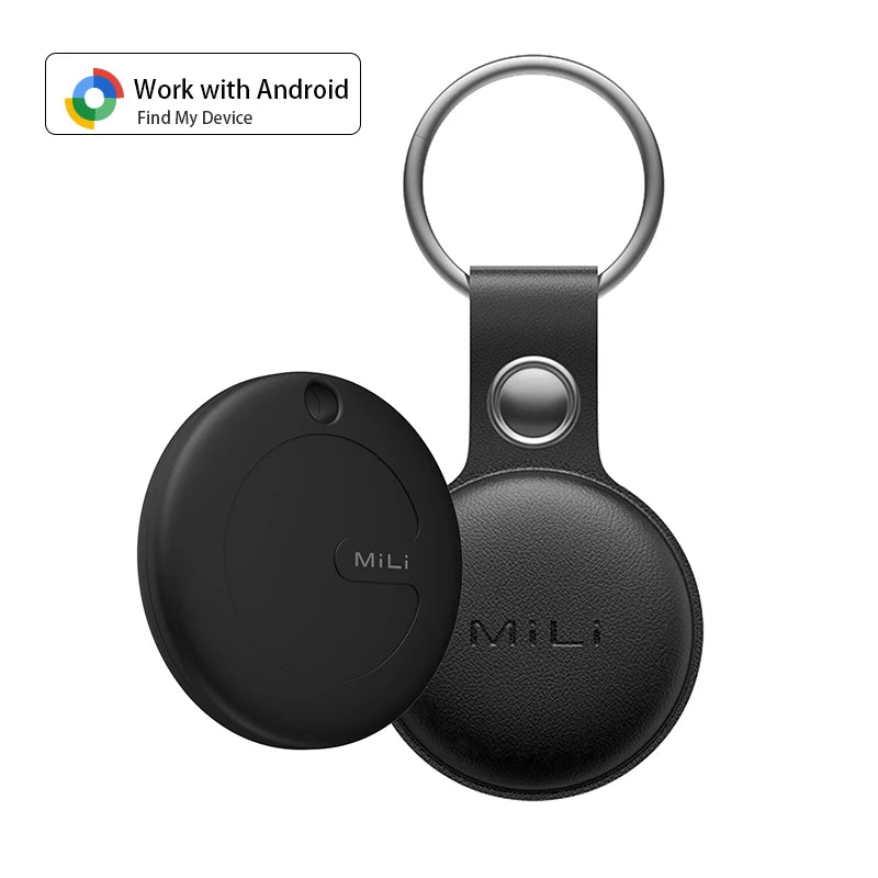MiLi Bluetooth GPS Tracker, Lost Key Finder for Android Devices, Works With Android Find My device