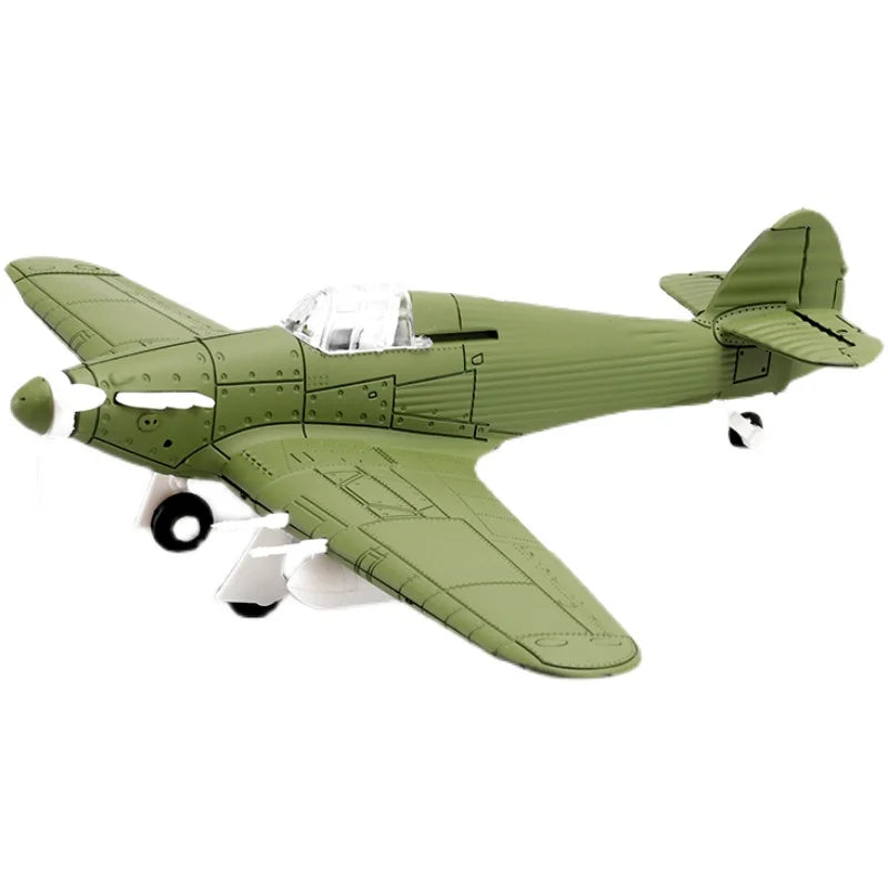 GSF 1/48 WW II Fighter Aircraft 4D Assembly Puzzle Military Model Kit