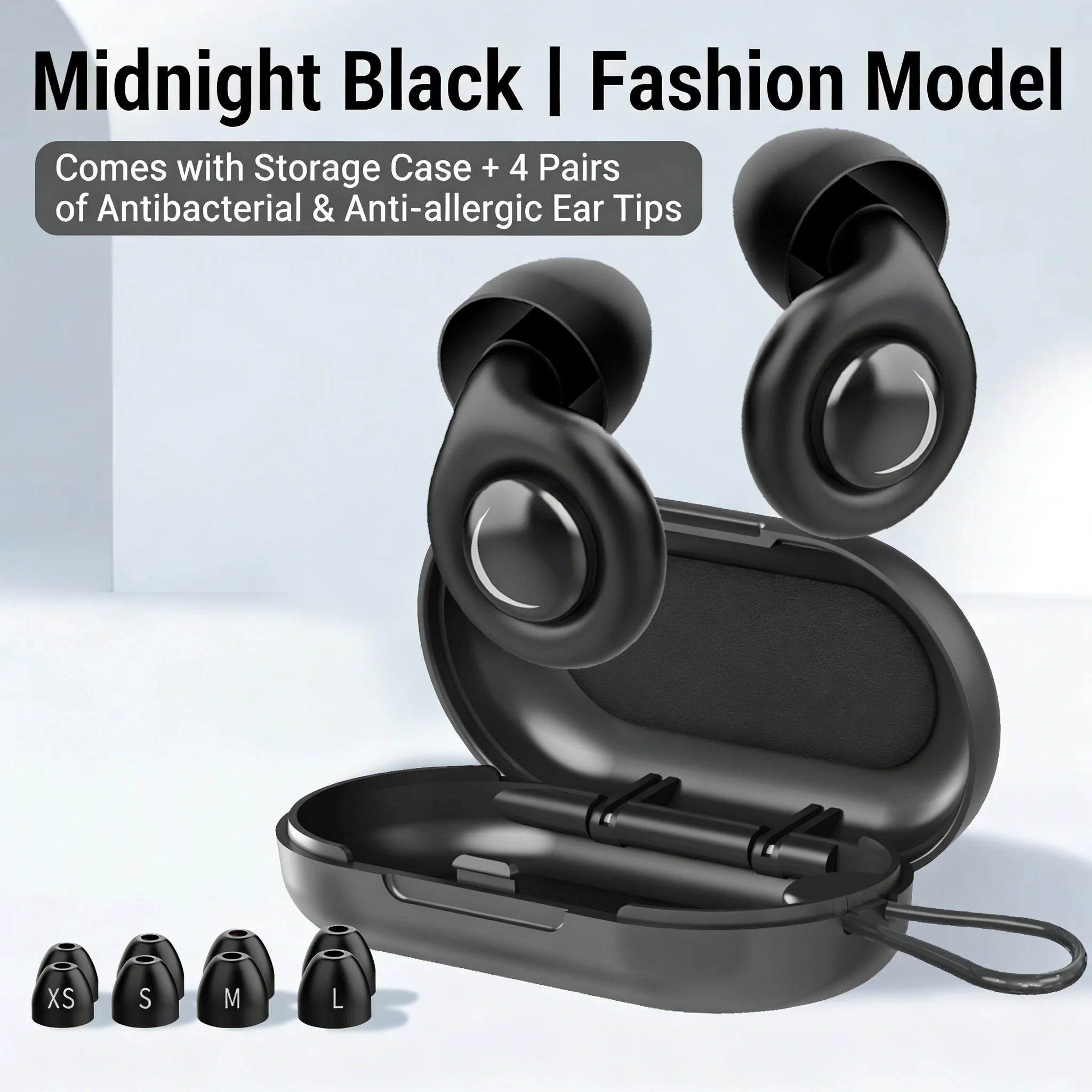 Reusable Silicone Ear Plugs Noise Cancelling Hearing Protection for Travel Sleep Concerts