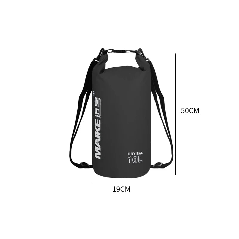 Waterproof Dry Bag 5L 10L 15L Swimming Kayaking Camping Backpack