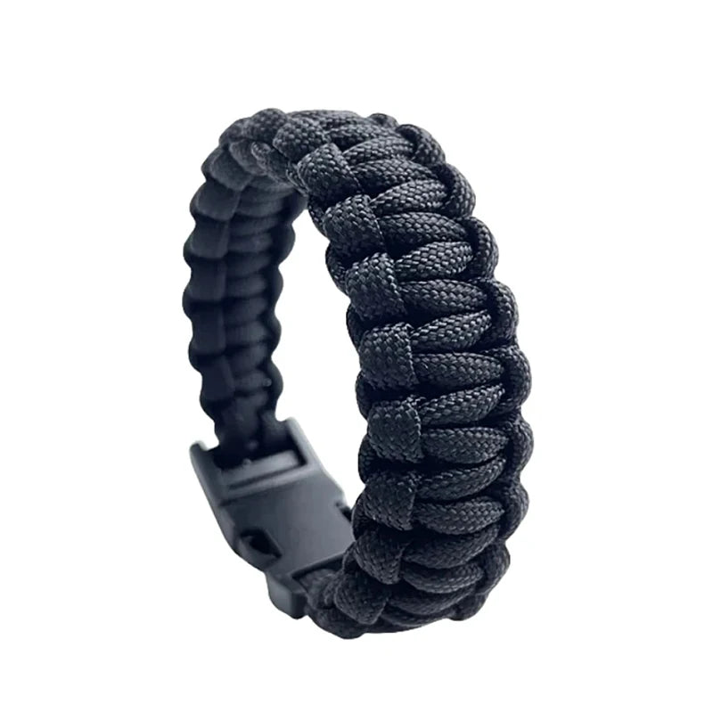 Seven Core Paracord Survival Bracelet 23cm Outdoor Emergency EDC Camping Escape Rope Tool
