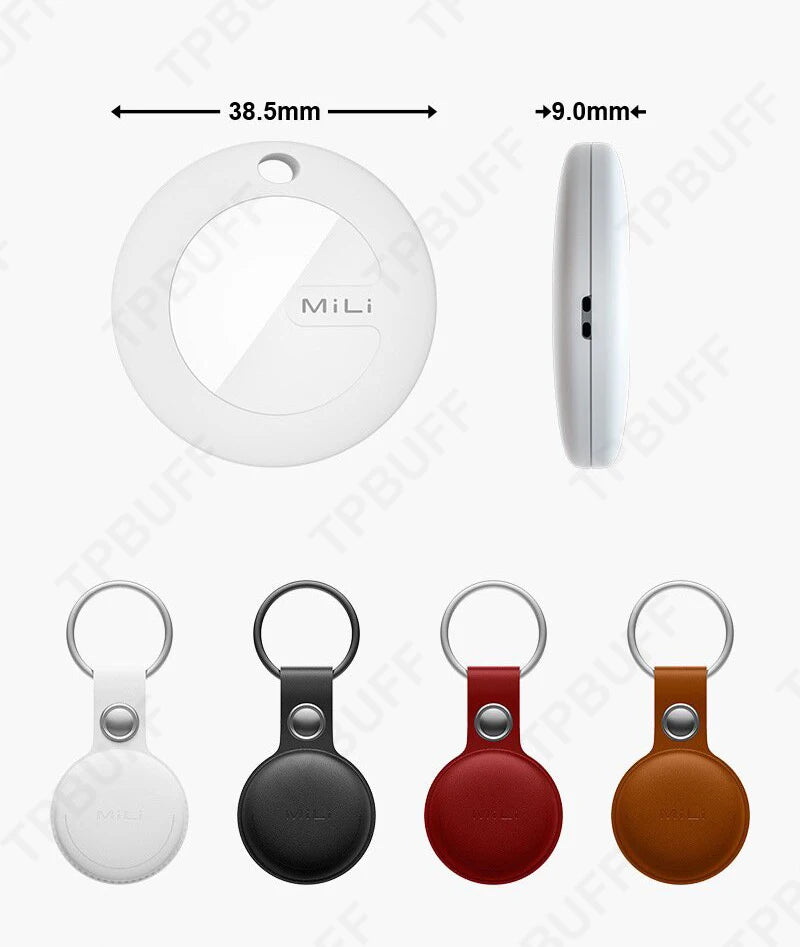 MiLi Bluetooth GPS Tracker, Lost Key Finder for Android Devices, Works With Android Find My device