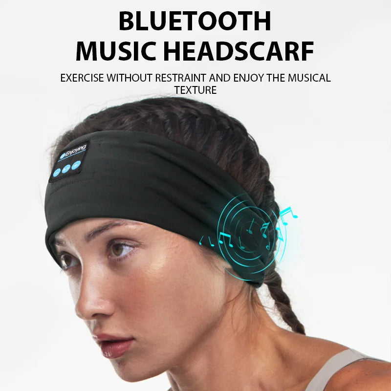 Wireless Bluetooth Sleep Headband Headphones Sports Music Eye Mask HD Stereo Sound