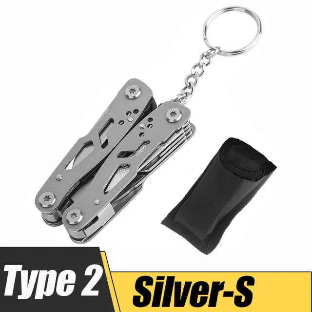 Multifunction Folding Pliers Pocket Knife Stainless Steel Outdoor Camping Survival Multi Tool