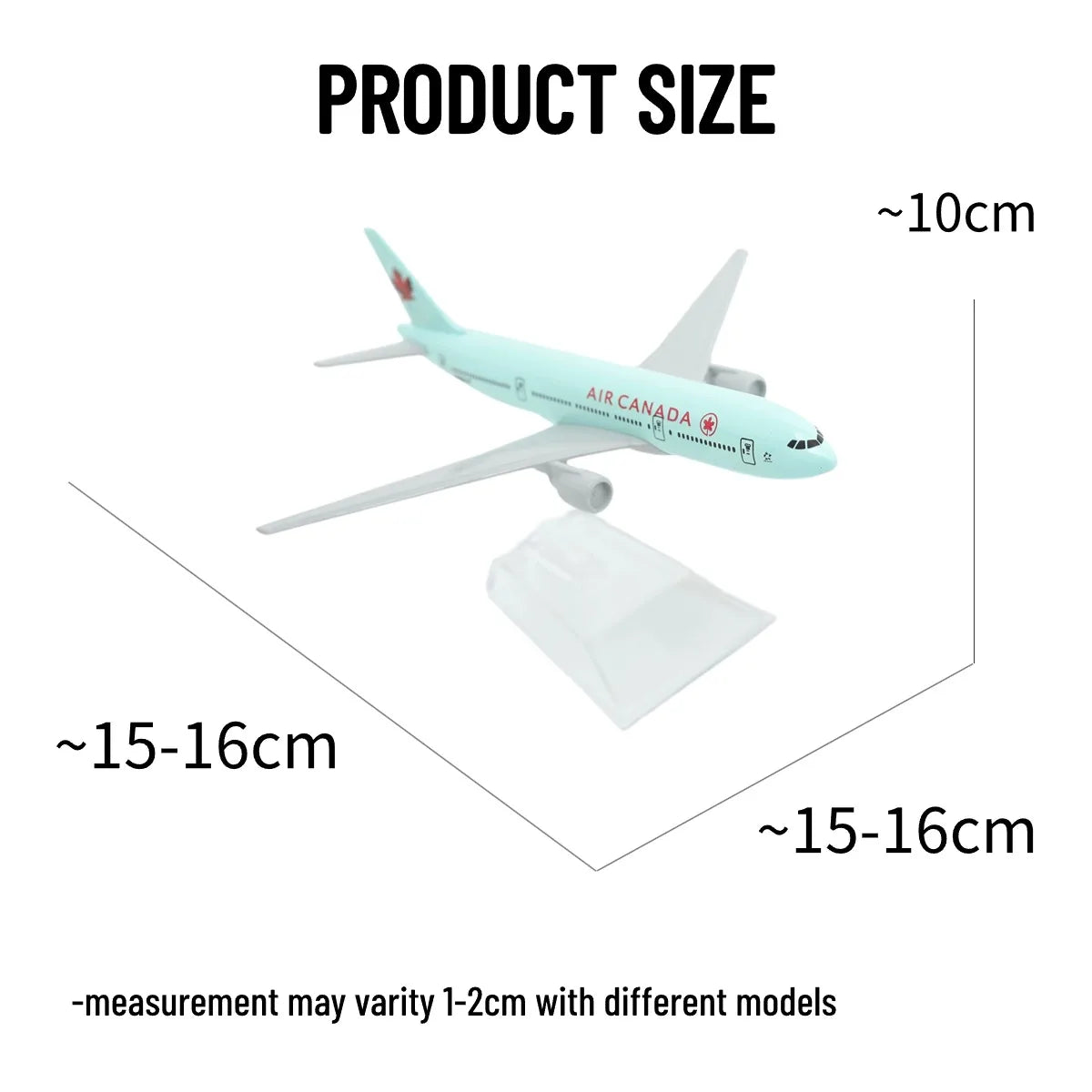 Scale 1:400 Metal Airplane Model Diecast Aircraft Replica A320 A330 A380 B747 B777