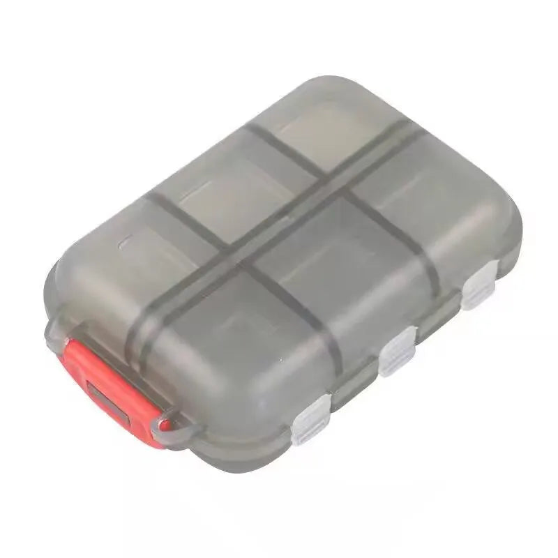 OEMG Travel Pill Organizer Moisture Proof Pocket Medicine Vitamin Holder Case Portable Box