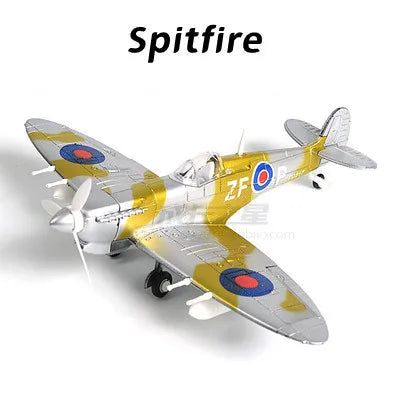 GSF 1/48 WW II Fighter Aircraft 4D Assembly Puzzle Military Model Kit