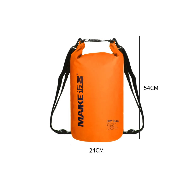 Waterproof Dry Bag 5L 10L 15L Swimming Kayaking Camping Backpack