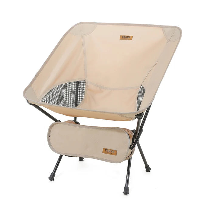 TARKA Foldable Camping Chair Ultralight Backpacking Moon Chair for Tramping Backpacking Travel