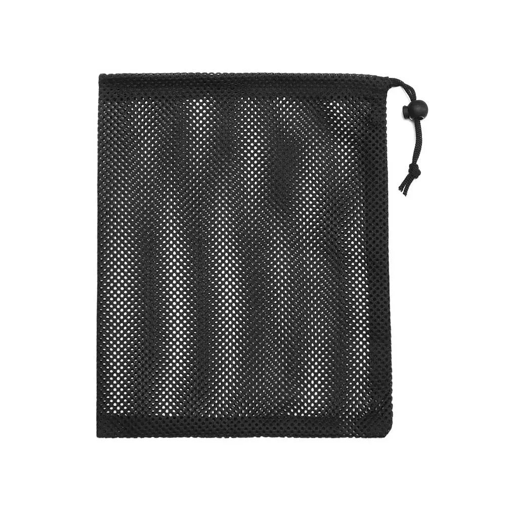 Breathable Nylon Mesh Drawstring Storage Pouch for Travel Laundry and Multi Purpose Organisation