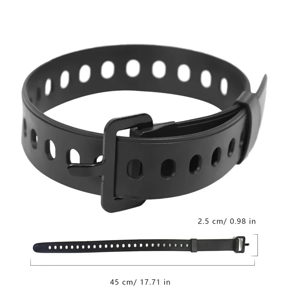 1-10PCS Rubber Tension Strap Cargo Tie Down Belt Luggage Buckle Camping Travel