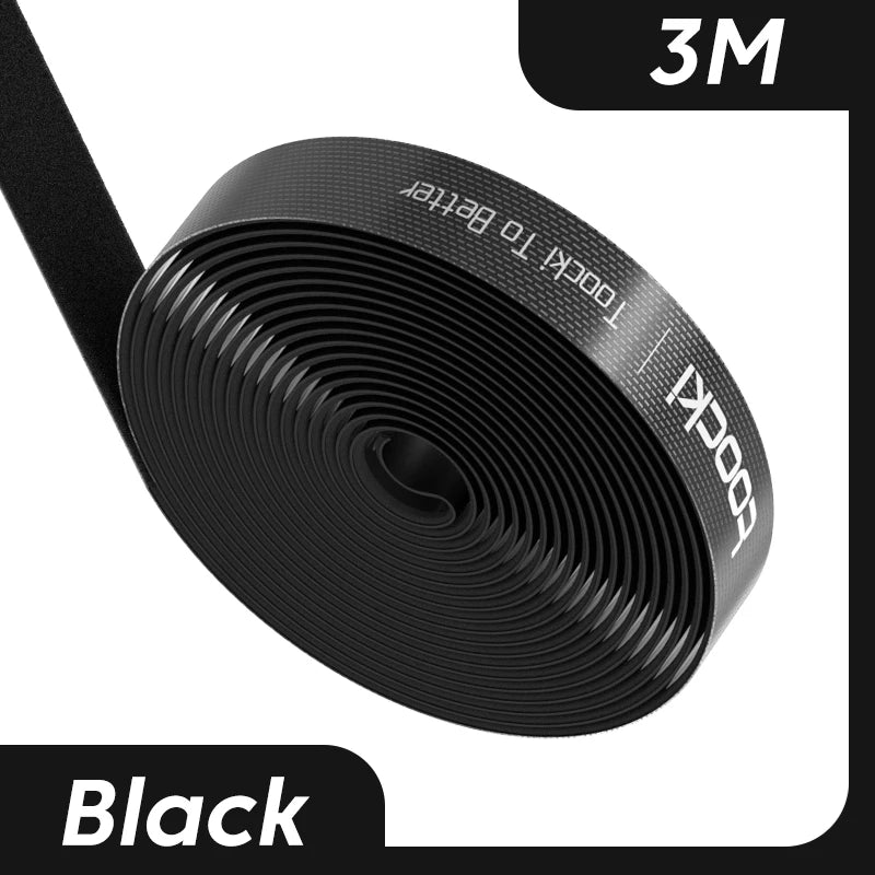 TOOCKI Cable Organiser Wire Winder, USB Cord Management Ties for Travel