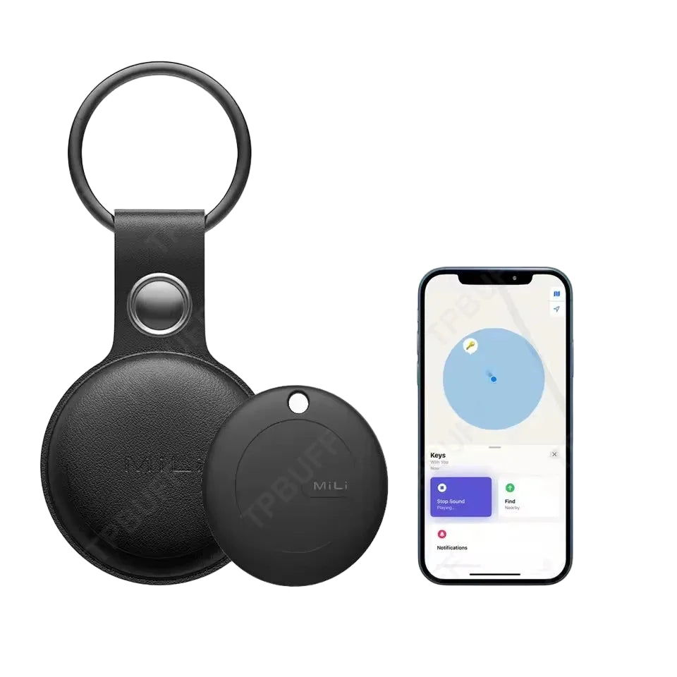MiLi Bluetooth GPS Tracker, Lost Key Finder for Android Devices, Works With Android Find My device
