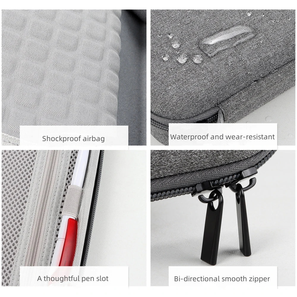 Large Capacity Travel Electronics Organizer EVA Hard Case Cable