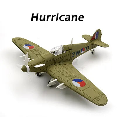 GSF 1/48 WW II Fighter Aircraft 4D Assembly Puzzle Military Model Kit