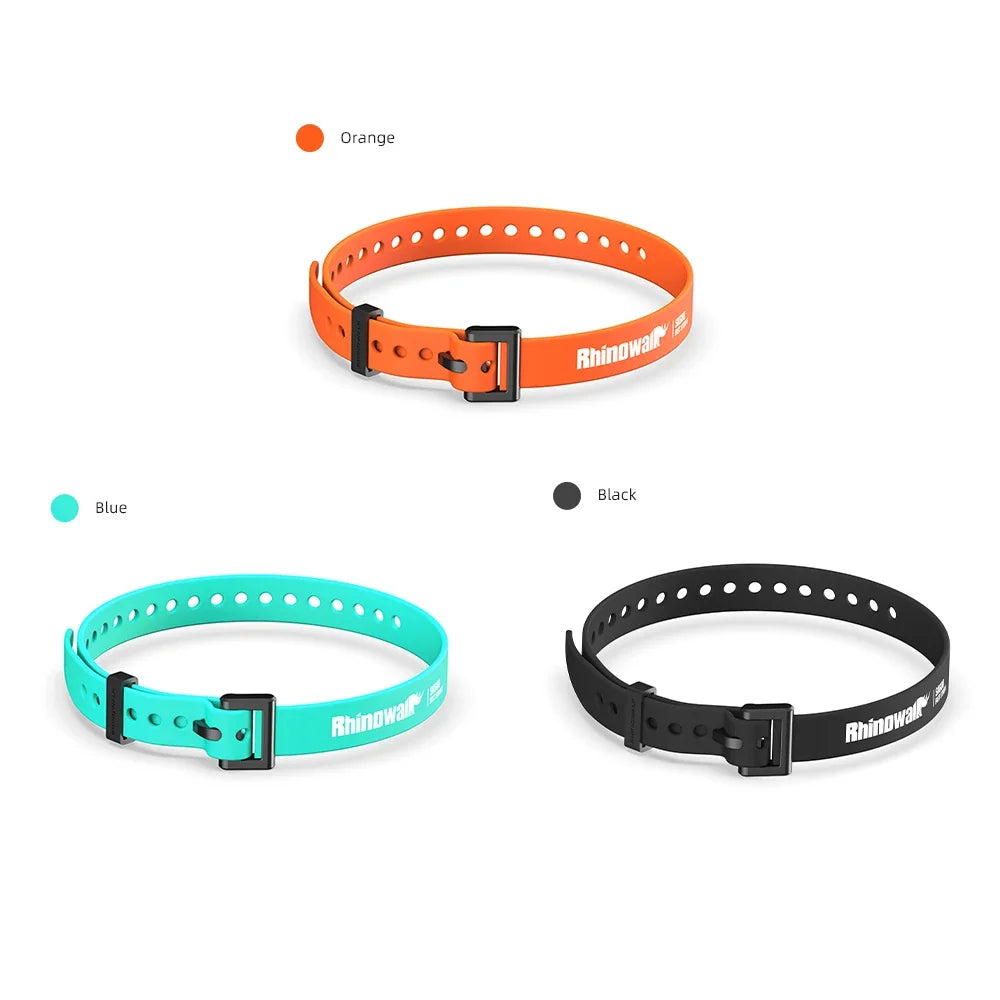 RHINOWALK Reusable Silicone Elastic Strap 60cm Tie Down Luggage Bike Camping