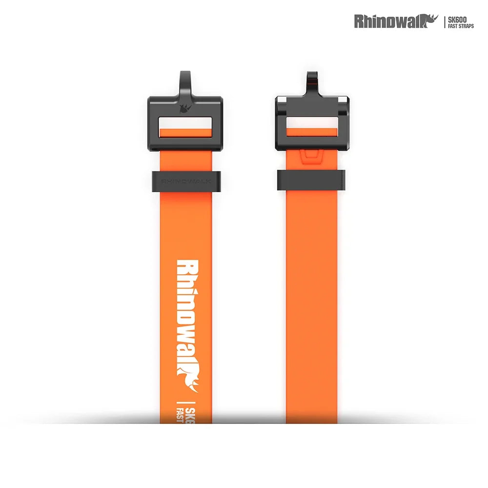 RHINOWALK Reusable Silicone Elastic Strap 60cm Tie Down Luggage Bike Camping