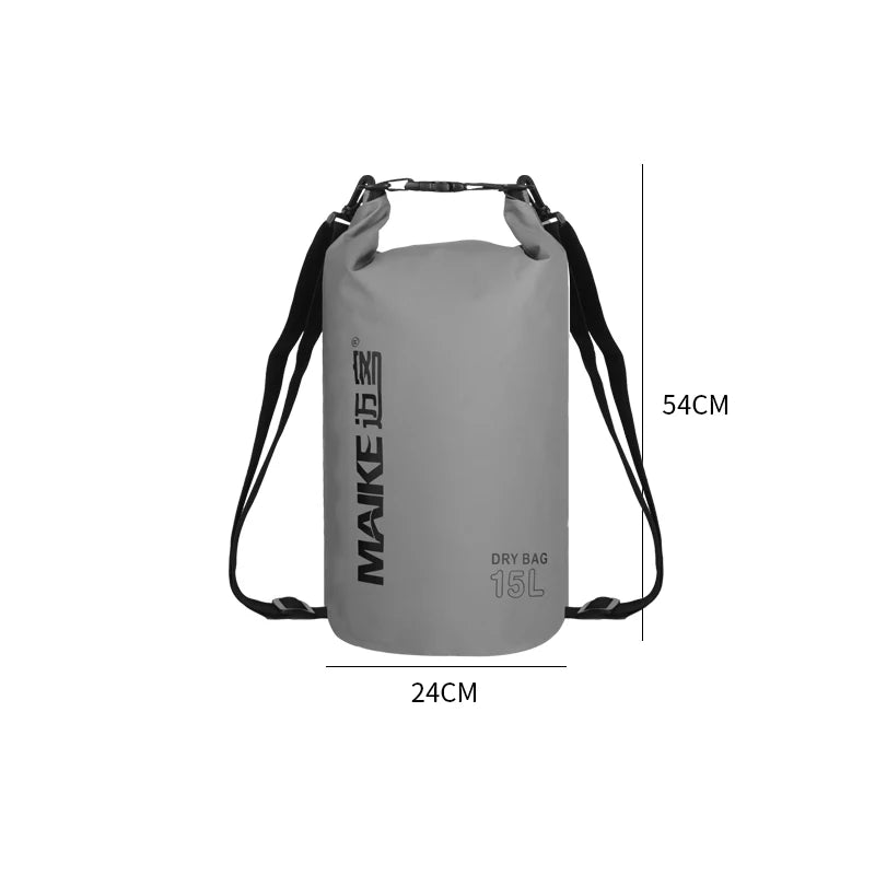 Waterproof Dry Bag 5L 10L 15L Swimming Kayaking Camping Backpack