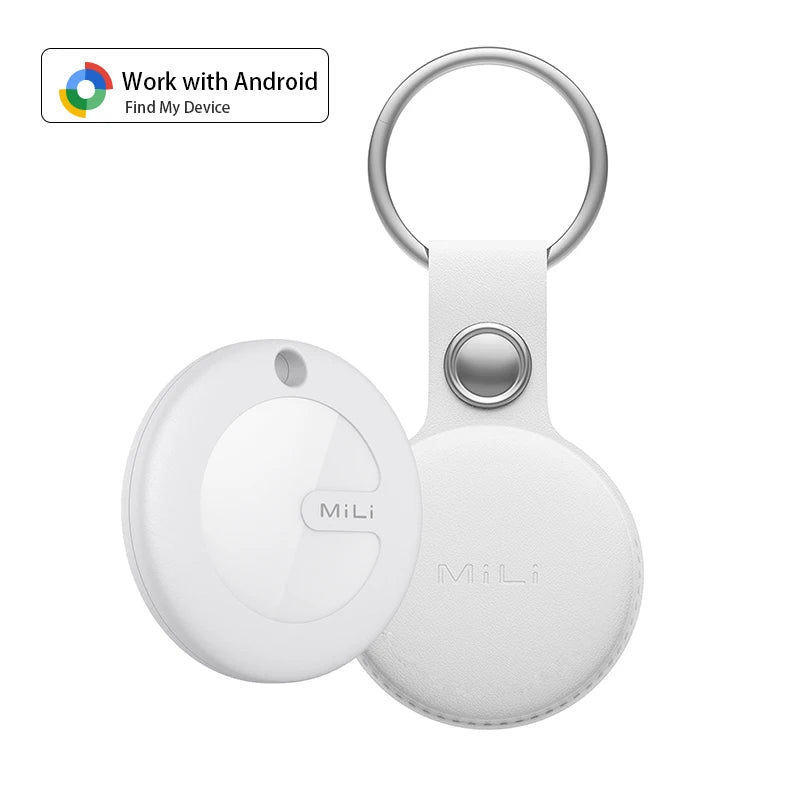 MiLi Bluetooth GPS Tracker, Lost Key Finder for Android Devices, Works With Android Find My device