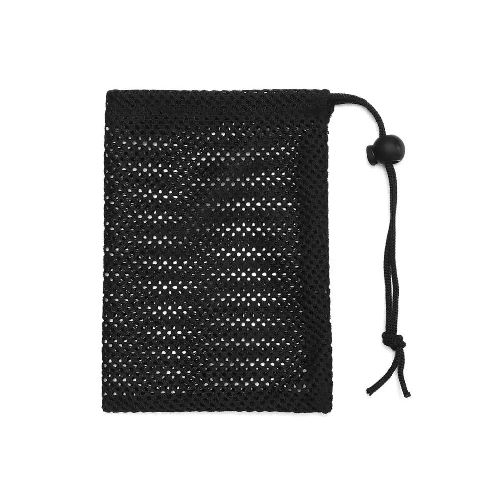 Breathable Nylon Mesh Drawstring Storage Pouch for Travel Laundry and Multi Purpose Organisation