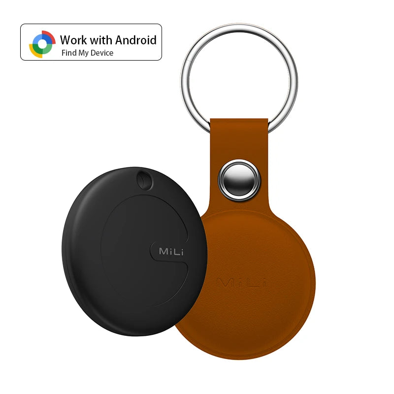 MiLi Bluetooth GPS Tracker, Lost Key Finder for Android Devices, Works With Android Find My device