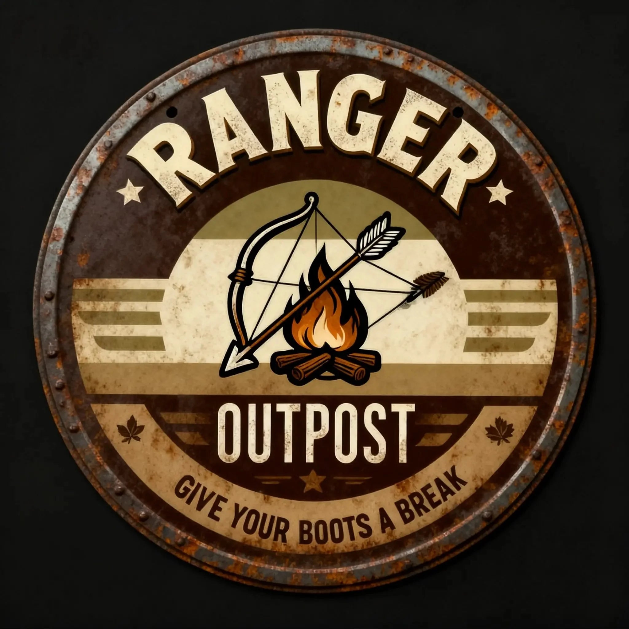 Pilot Lounge Retro Metal Tin Sign Aviation Wall Decor