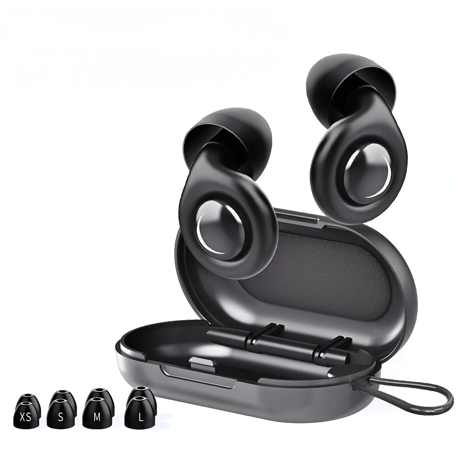 Reusable Silicone Ear Plugs Noise Cancelling Hearing Protection for Travel Sleep Concerts