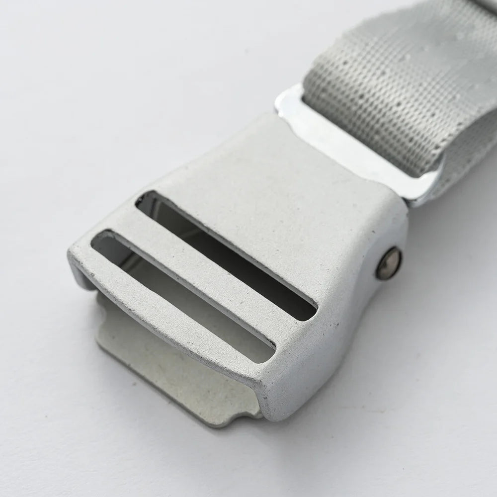 Aviation Seatbelt Buckle Keychain Airplane Flight Ribbon Safety Aircraft Gift Keyring Pendant