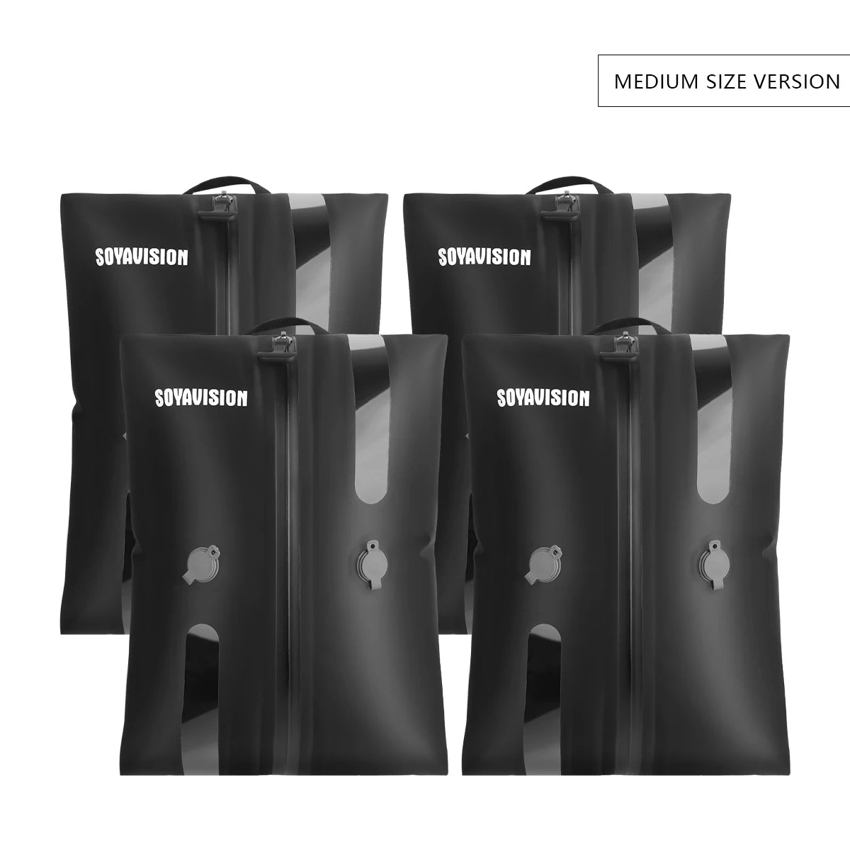 Reusable Travel Vacuum Bags Waterproof Compression Storage Bags for Luggage Space Saving