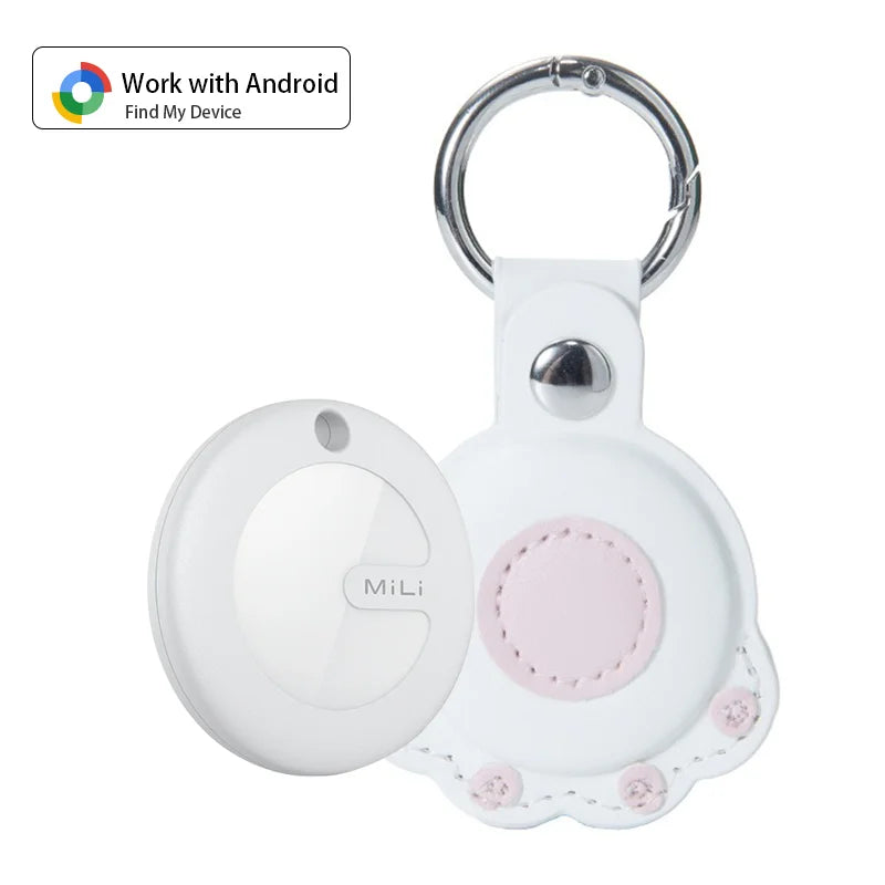 MiLi Bluetooth GPS Tracker, Lost Key Finder for Android Devices, Works With Android Find My device