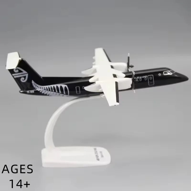 1/100 Dash 8 Q300 Aircraft Model Airplane ABS Assembly Display Plane
