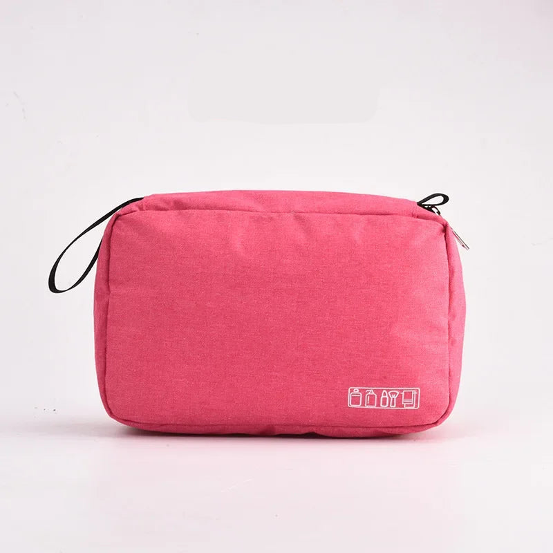 Hanging Travel Cosmetic Bag Foldable Toiletry and Makeup Organiser with Hook for Men and Women