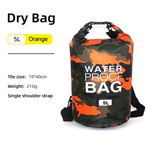 SCIONE Waterproof PVC Dry Bag Backpack 10L 15L 20L 30L