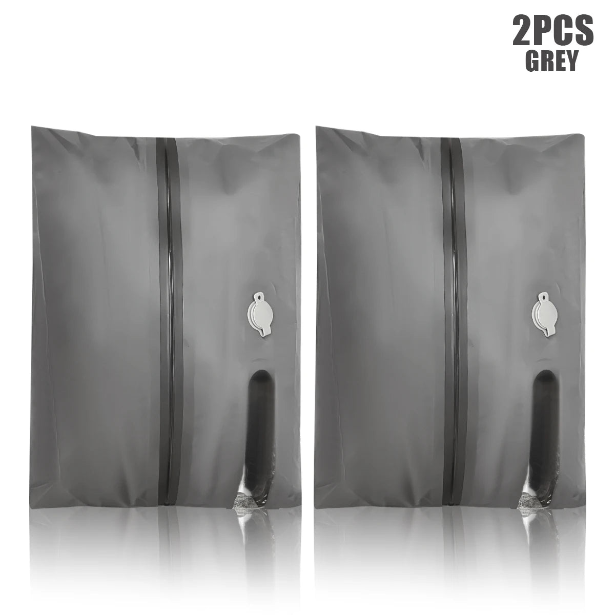 Reusable Travel Vacuum Bags Waterproof Compression Storage Bags for Luggage Space Saving