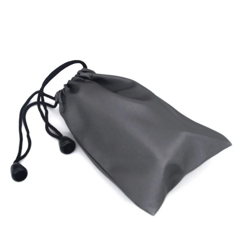 Waterproof Drawstring Storage Pouch 18x24cm Earphone Cable Bag Travel