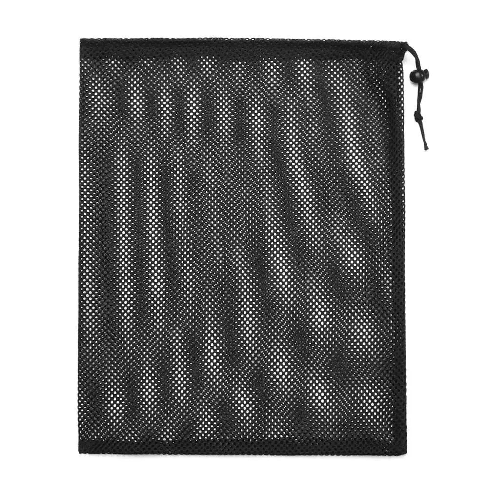 Breathable Nylon Mesh Drawstring Storage Pouch for Travel Laundry and Multi Purpose Organisation