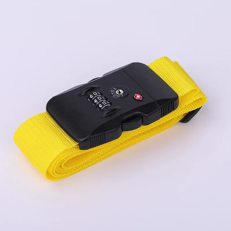 TSA Password Customs Lock Luggage Cross Belt 2M Adjustable Strap