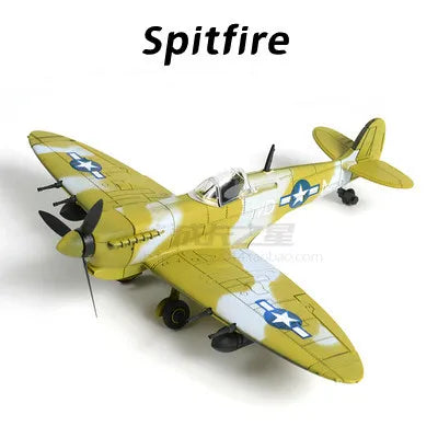GSF 1/48 WW II Fighter Aircraft 4D Assembly Puzzle Military Model Kit