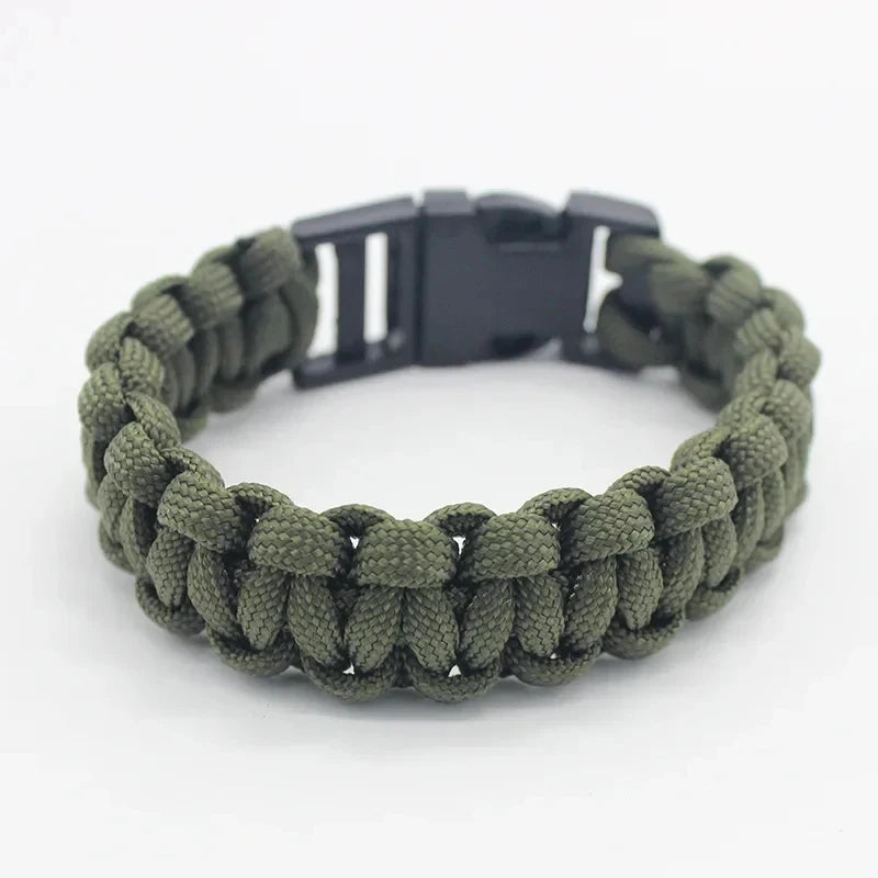 Seven Core Paracord Survival Bracelet 23cm Outdoor Emergency EDC Camping Escape Rope Tool