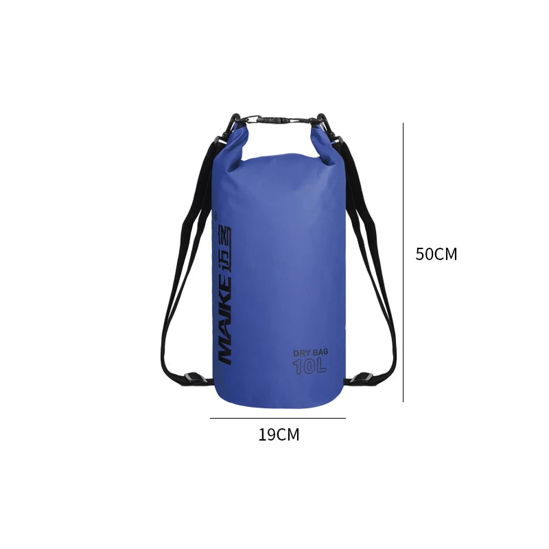 Waterproof Dry Bag 5L 10L 15L Swimming Kayaking Camping Backpack